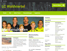 Tablet Screenshot of lcwaldviertel.com